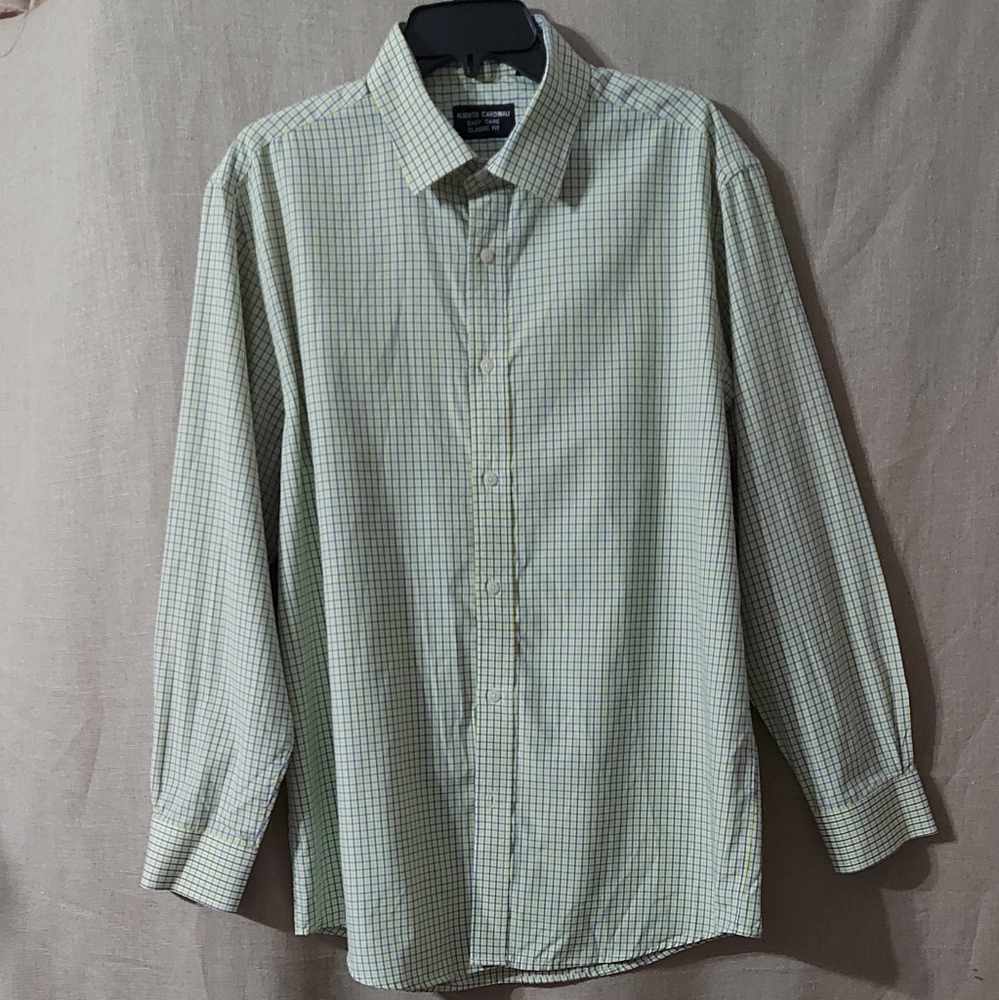 Alberto Cardinali classic fit shirts size X-Large (17-171/2 34-35) Long sleeves